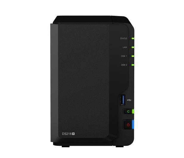 Synology DS218+ (2xHDD, 2x2-2.5GHz, 2GB, 3xUSB, 1xLAN) - 384117 - zdjęcie 3